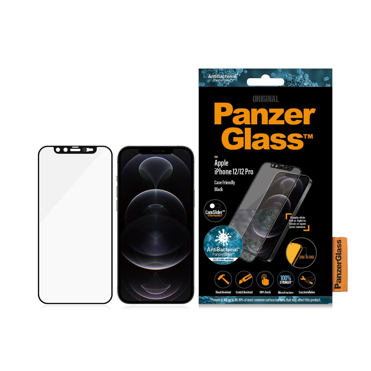 Screen Protector For iPhone 12/12 Pro Black