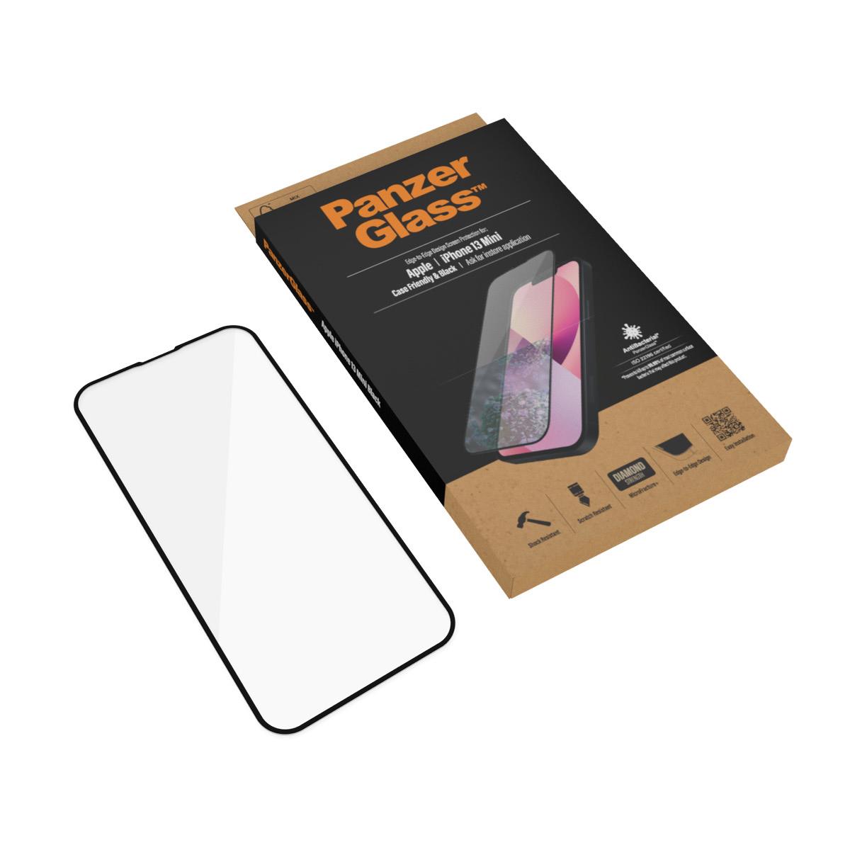 Apple iPhone 2021 5.4in Case Friendly AB Black
