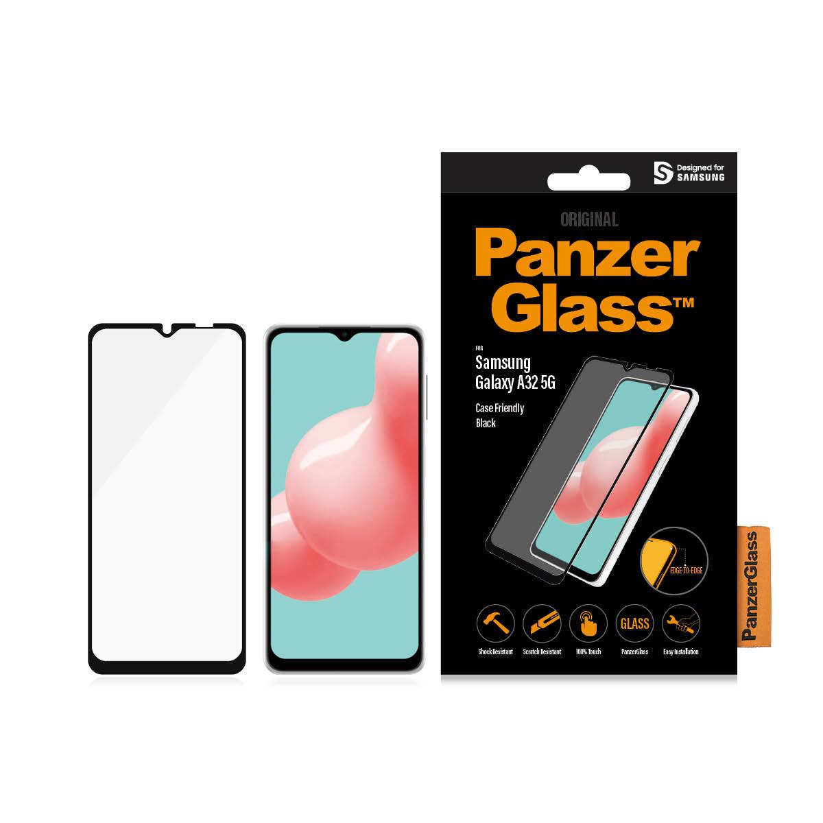 Screen Protector Case Friendly Black Samsung Galaxy A32 5G