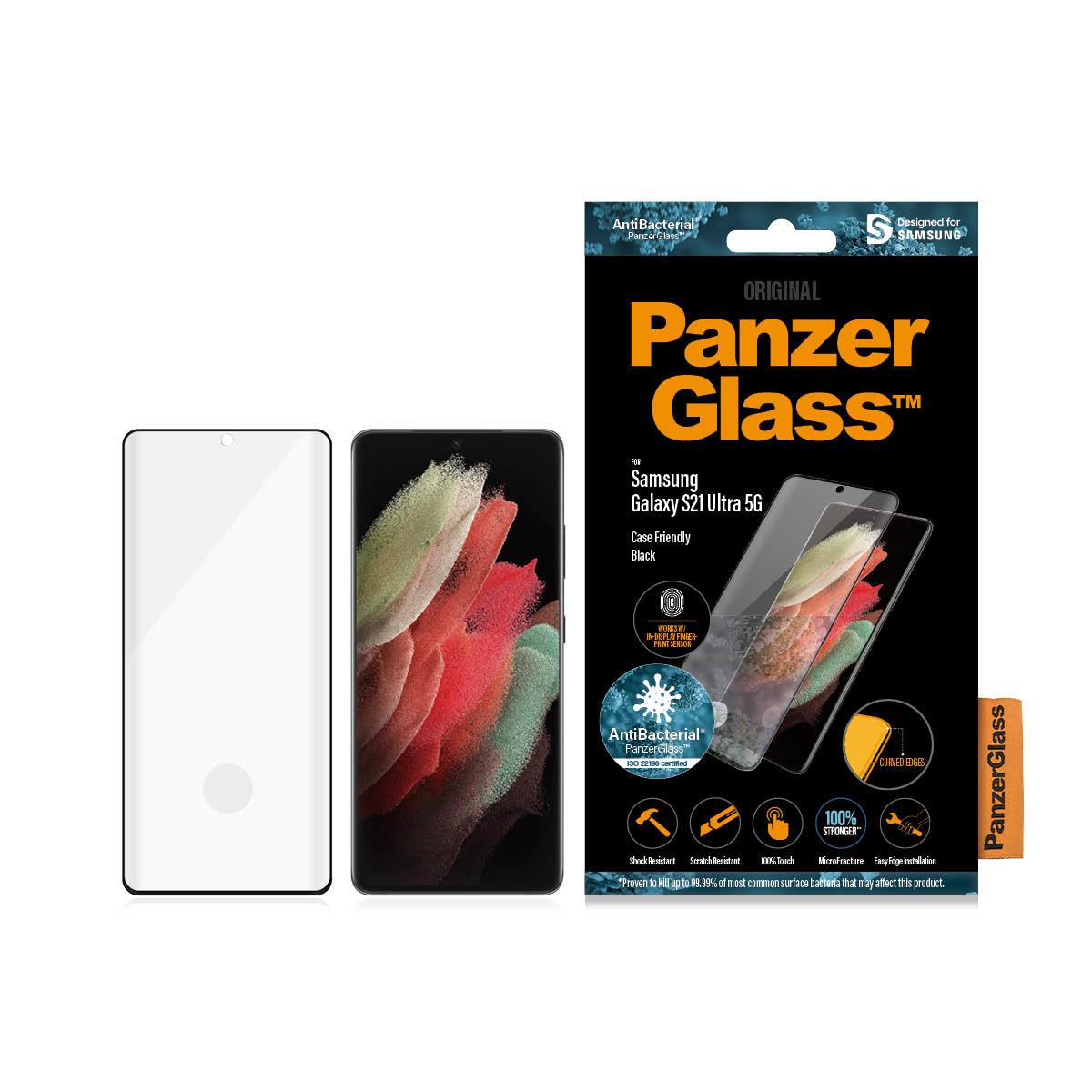 Screen Protector For Samsung Galaxy S21 Ultra Is Case Friendly