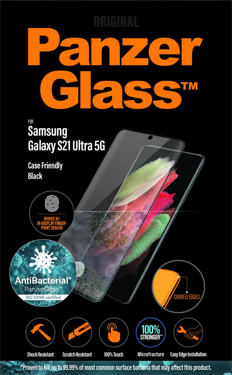 Screen Protector For Samsung Galaxy S21 Ultra Is Case Friendly
