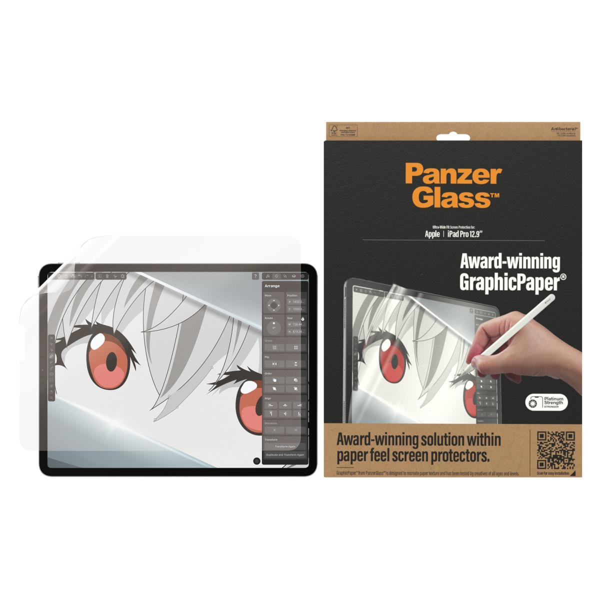 GraphicPaper Screenprotector iPad Pro 12.9in (2018 / 2020 / 2021)