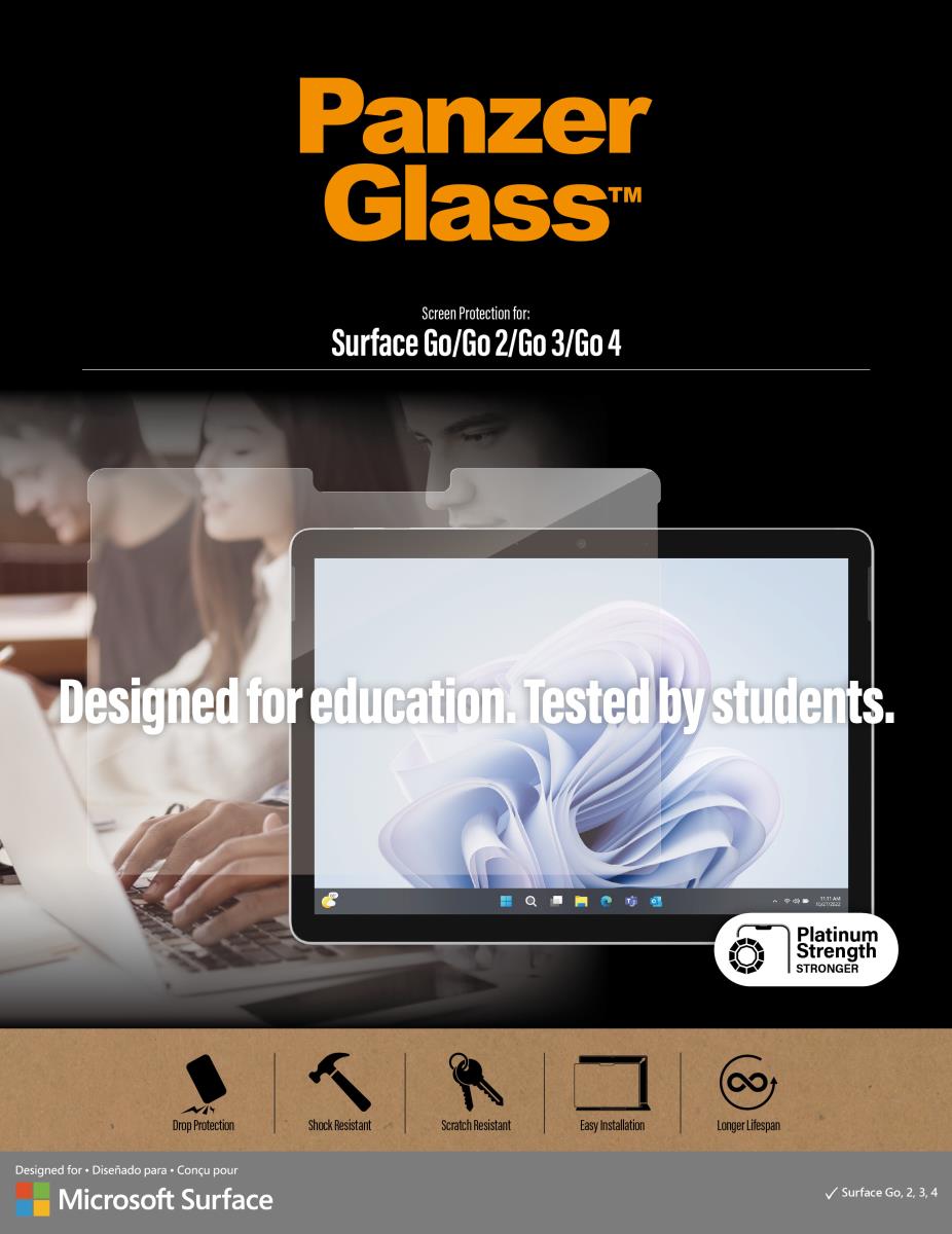 Microsoft Surface Go 1/2 Edge To Edge