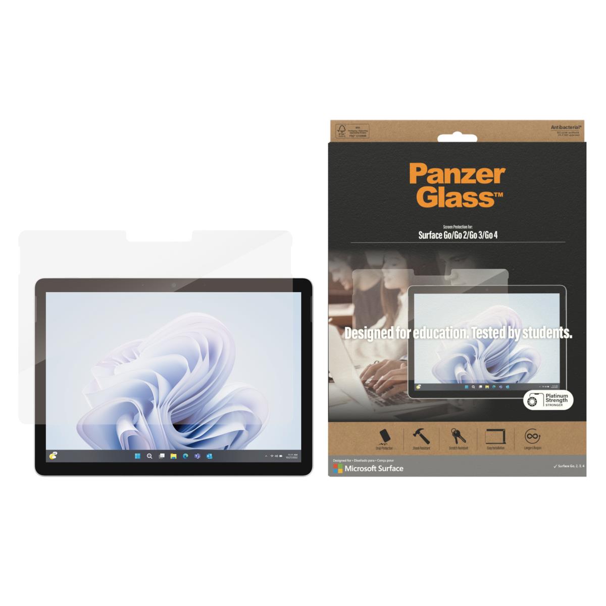 Microsoft Surface Go 1/2 Edge To Edge