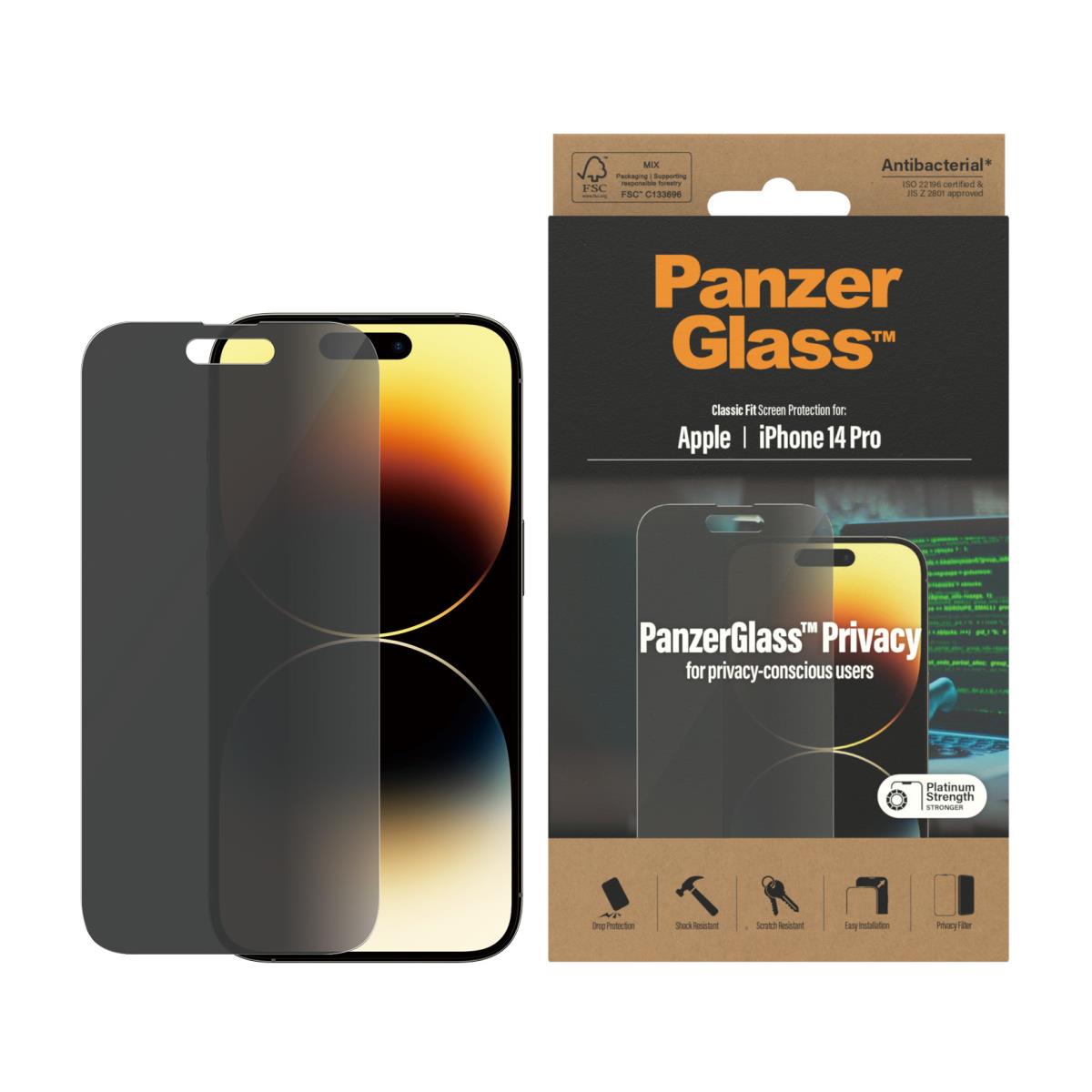 Screen Protector For Apple iPhone 2022 6.1in Pro Ab Prv