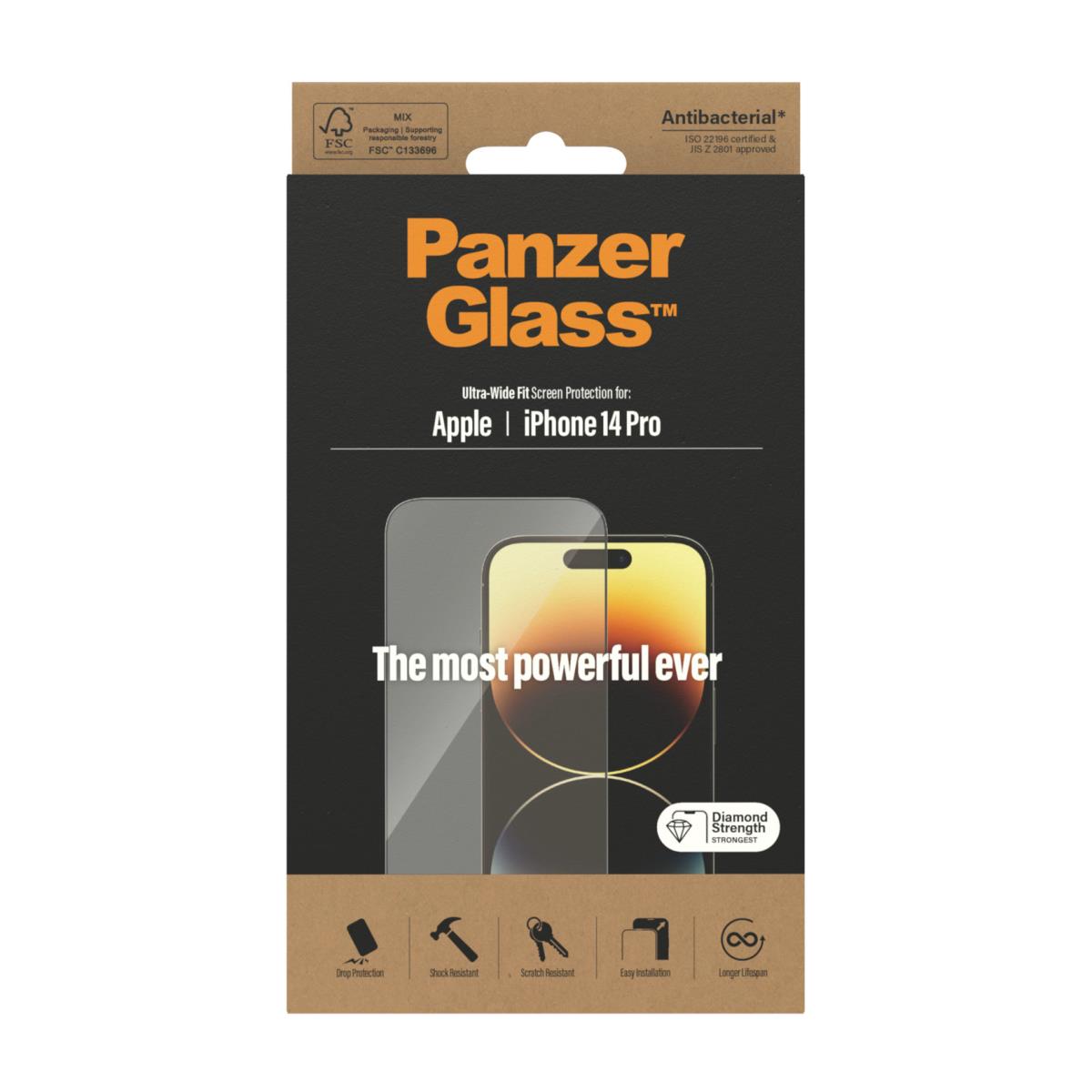 Screen Protector For Apple iPhone 2022 6.1in Pro Uwf Ab