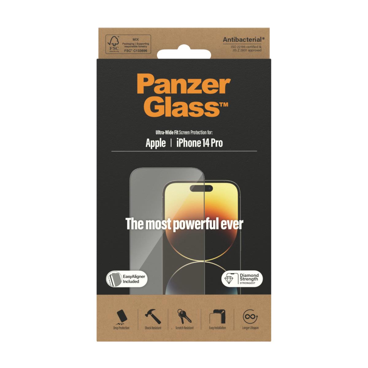 Screen Protector For Apple iPhone 2022 6.1in Pro Uwf Ab W. Applicator