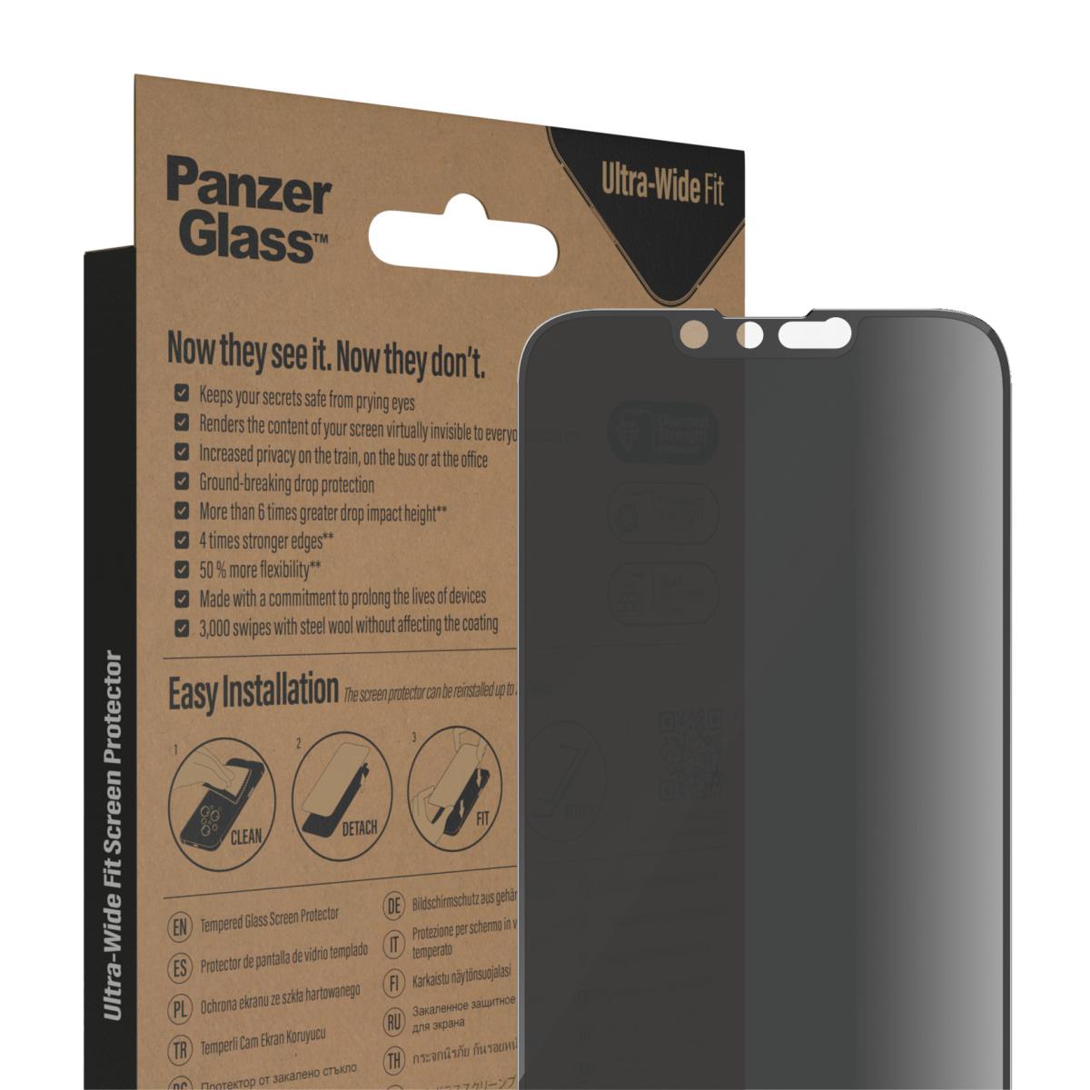 Tempered Glass Apple iPhone 2022 6.1in/13/13 Pro Uwf Ab Prv