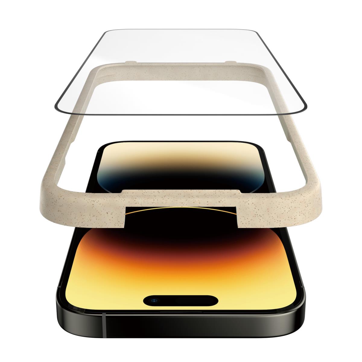 Anti-Reflective Screen Protector Ultra-Wide Fit with EasyAligner for iPhone 14 PRO
