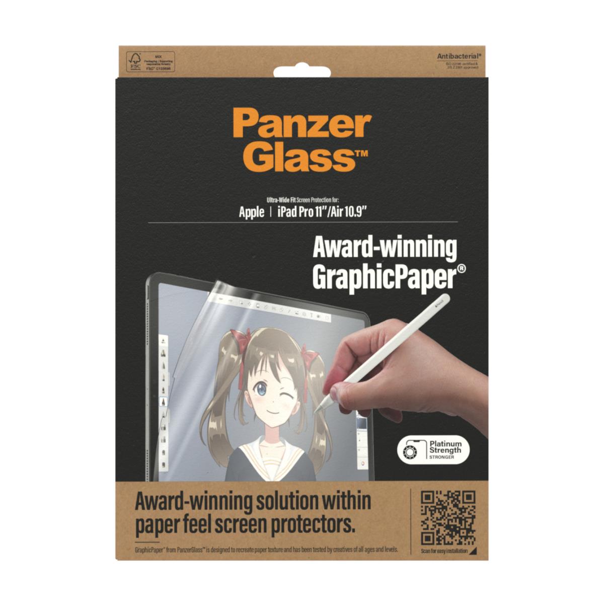GraphicPaper Screenprotector iPad Pro 11 (2022 - 2018) / Air 2022