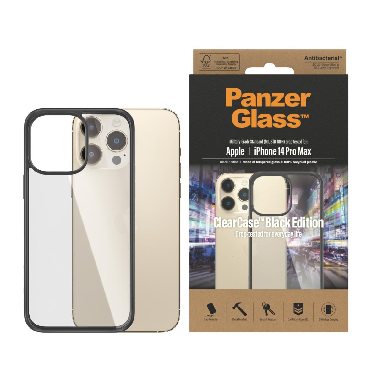 Clear case Apple oPhone 14 Pro Max Black
