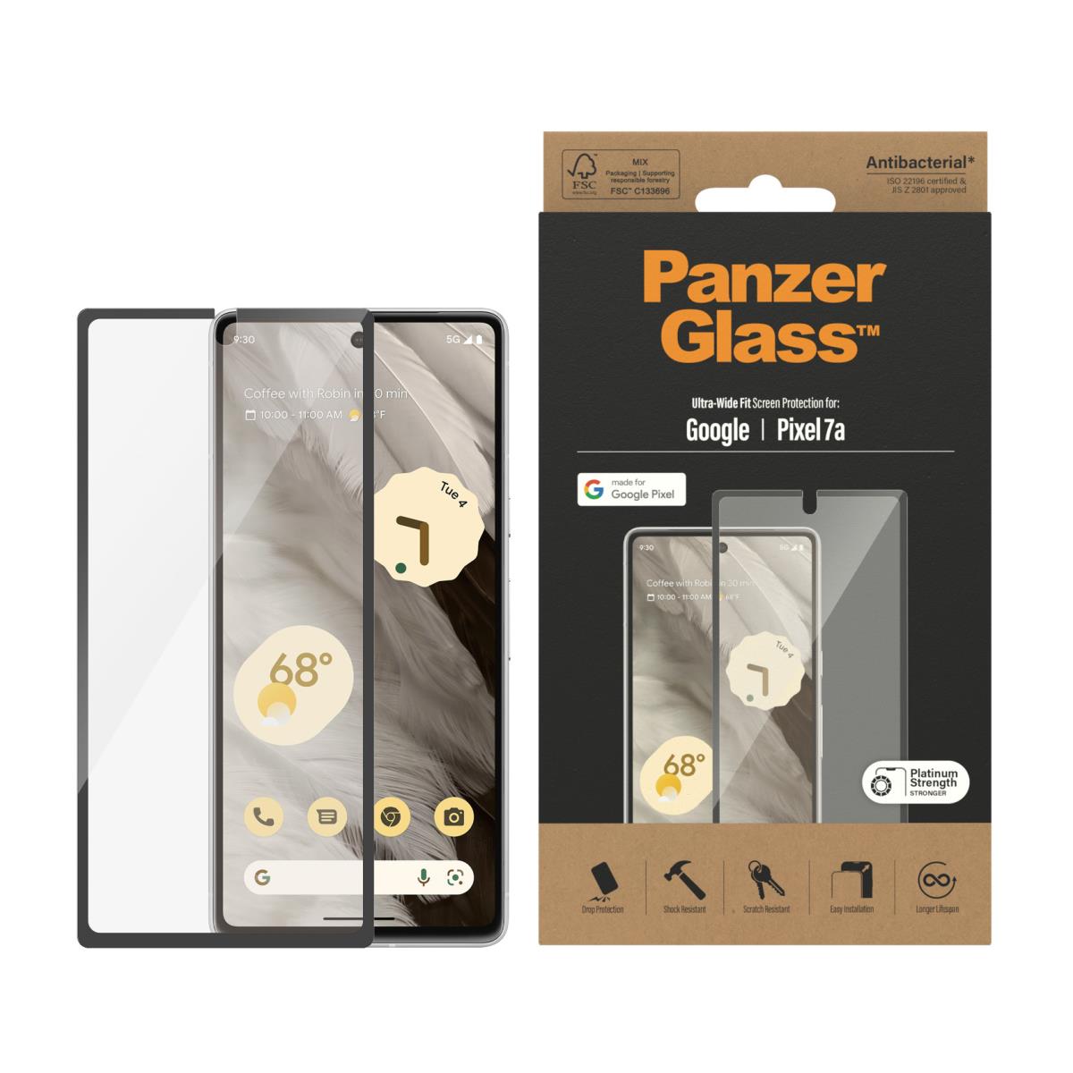 Screen Protector Google Pixel 7A Ultra Wide Fit