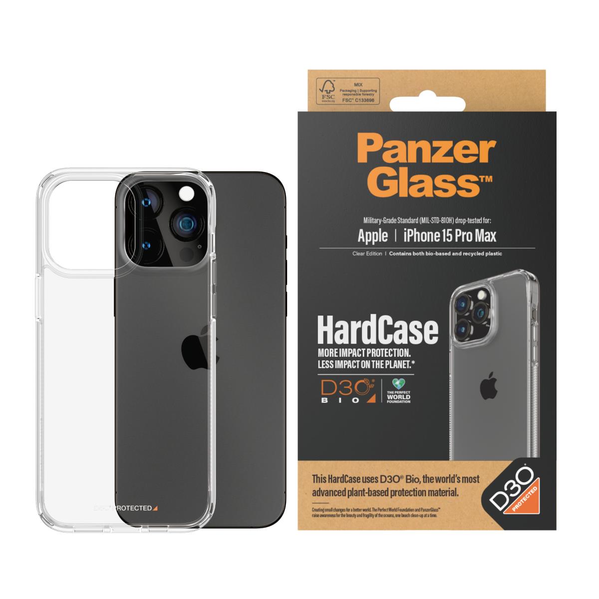 Apple iPhone 15 Pro Max Hardcase 6.7in with D3O