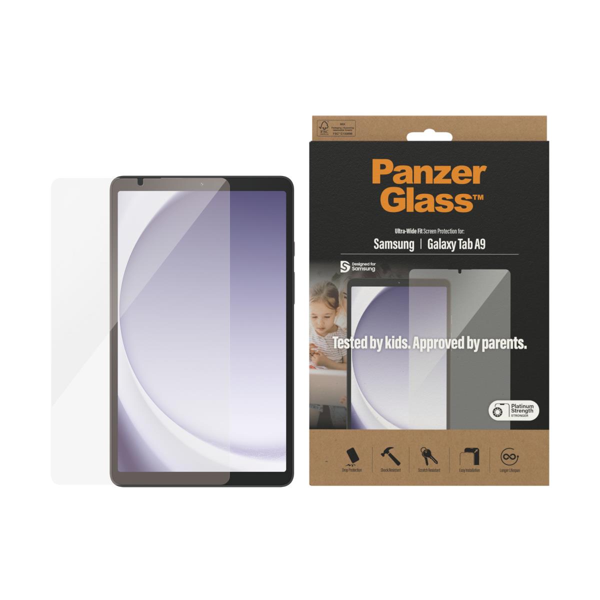 Screen Protector for Samsung Galaxy Tab A9 Ultra Wide FIT