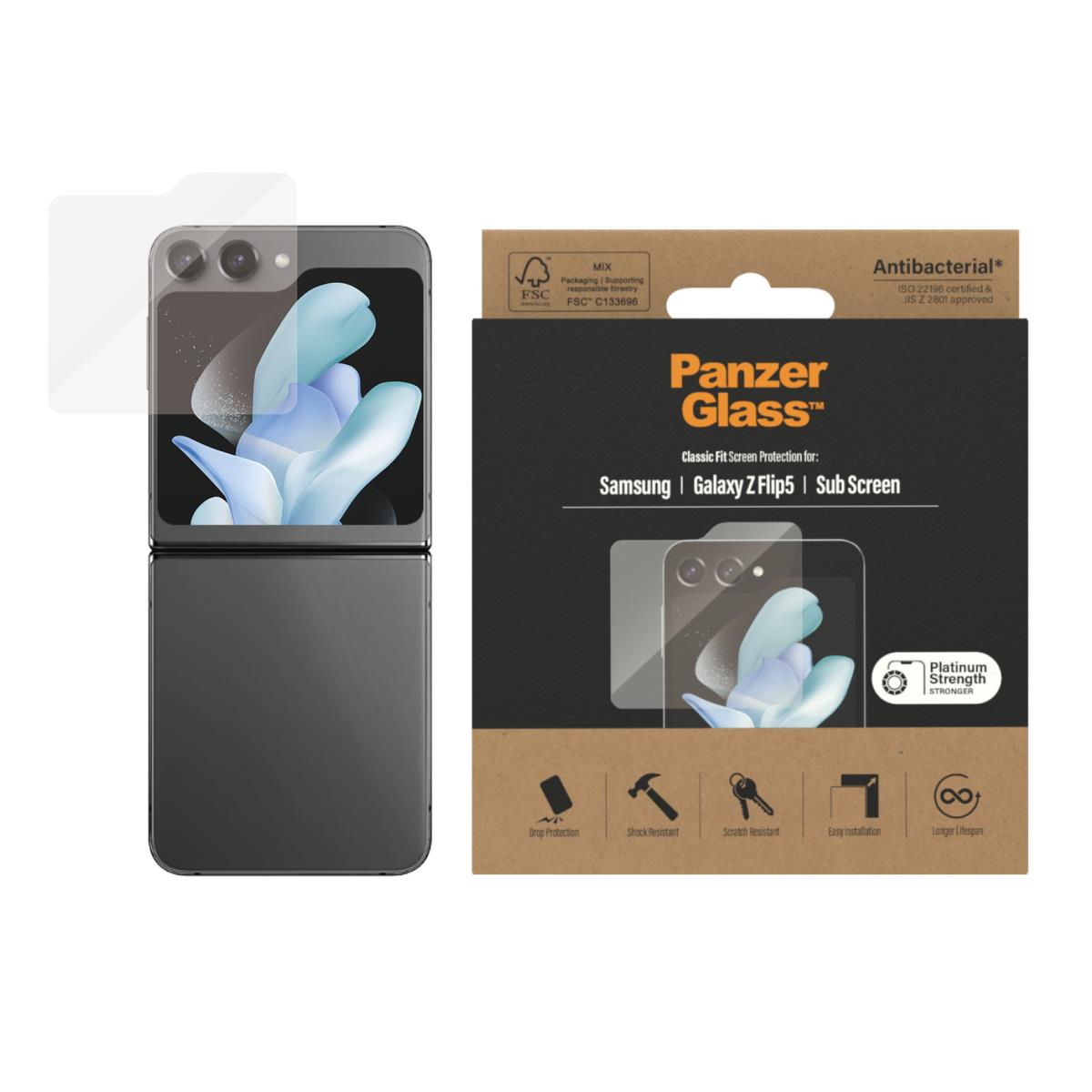 Screen Protector for Samsung Galaxy Z Flip 5 Glass