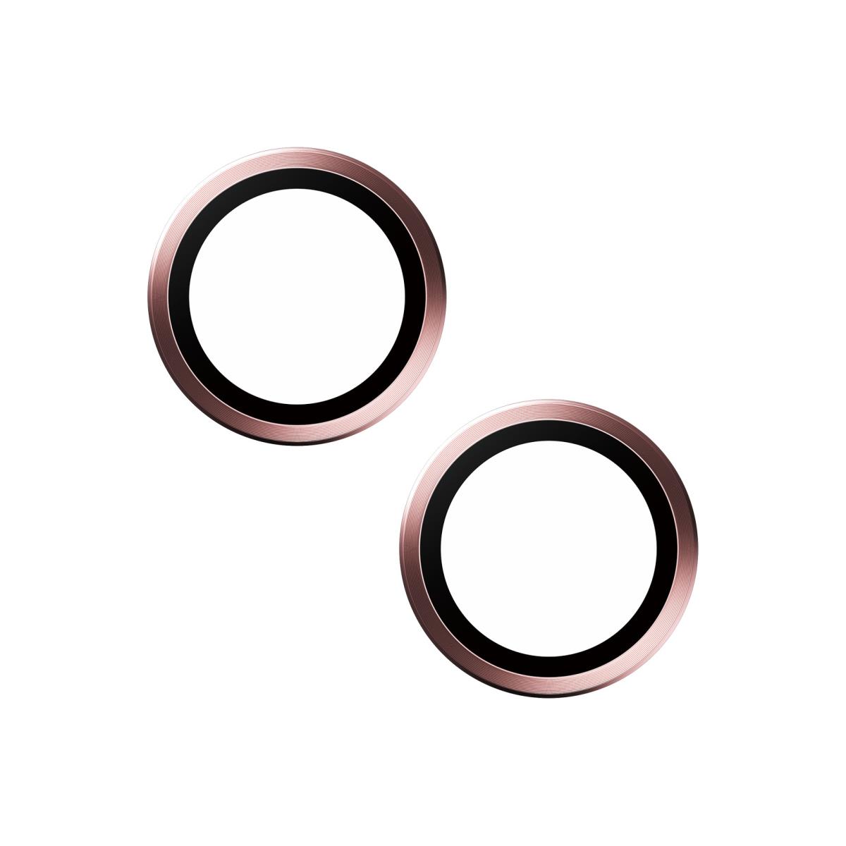 Hoops Camera Lens Protector iPhone 15 and 15 Plus Pink