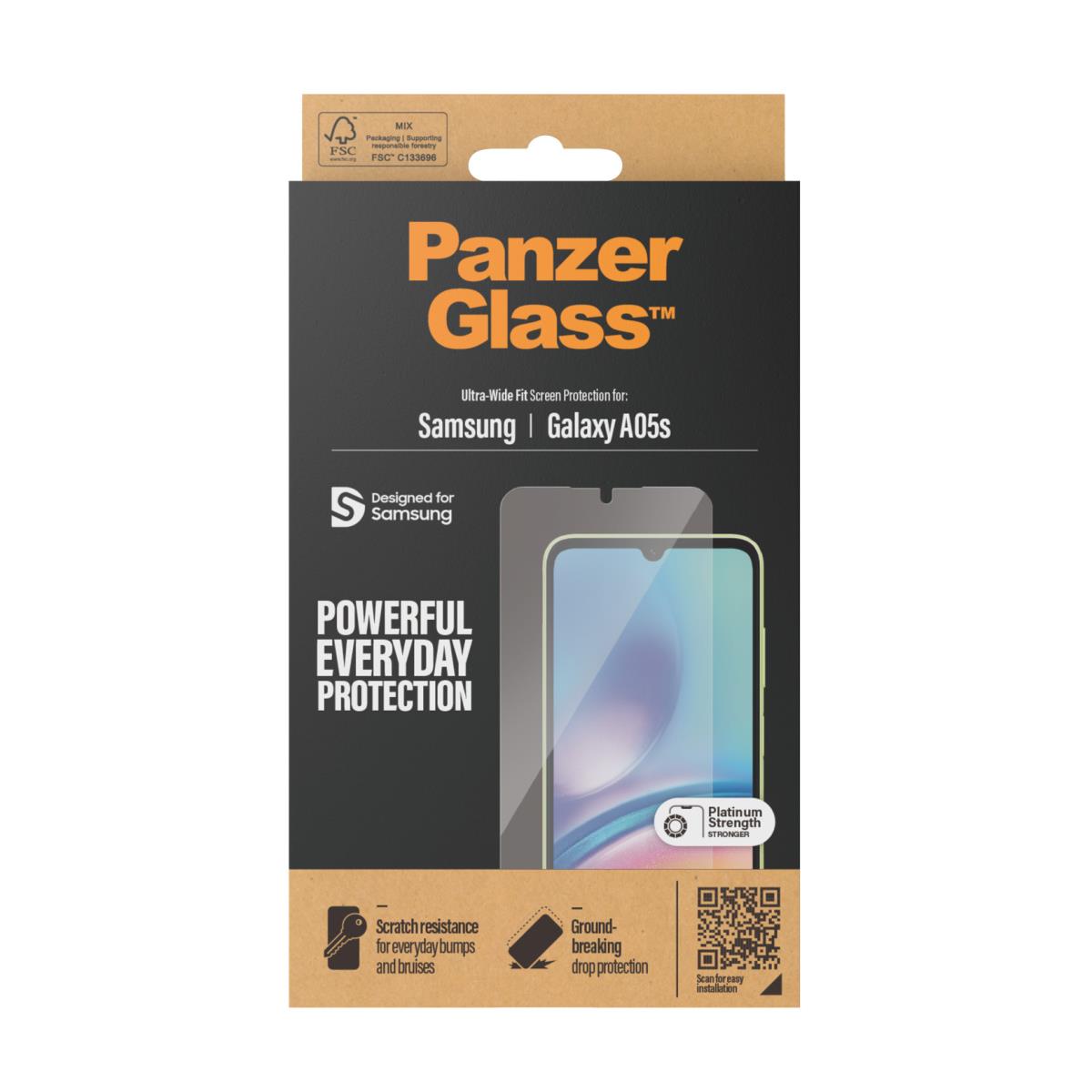 Screen Protector Samsung Galaxy A05s Ultra-Wide Fit