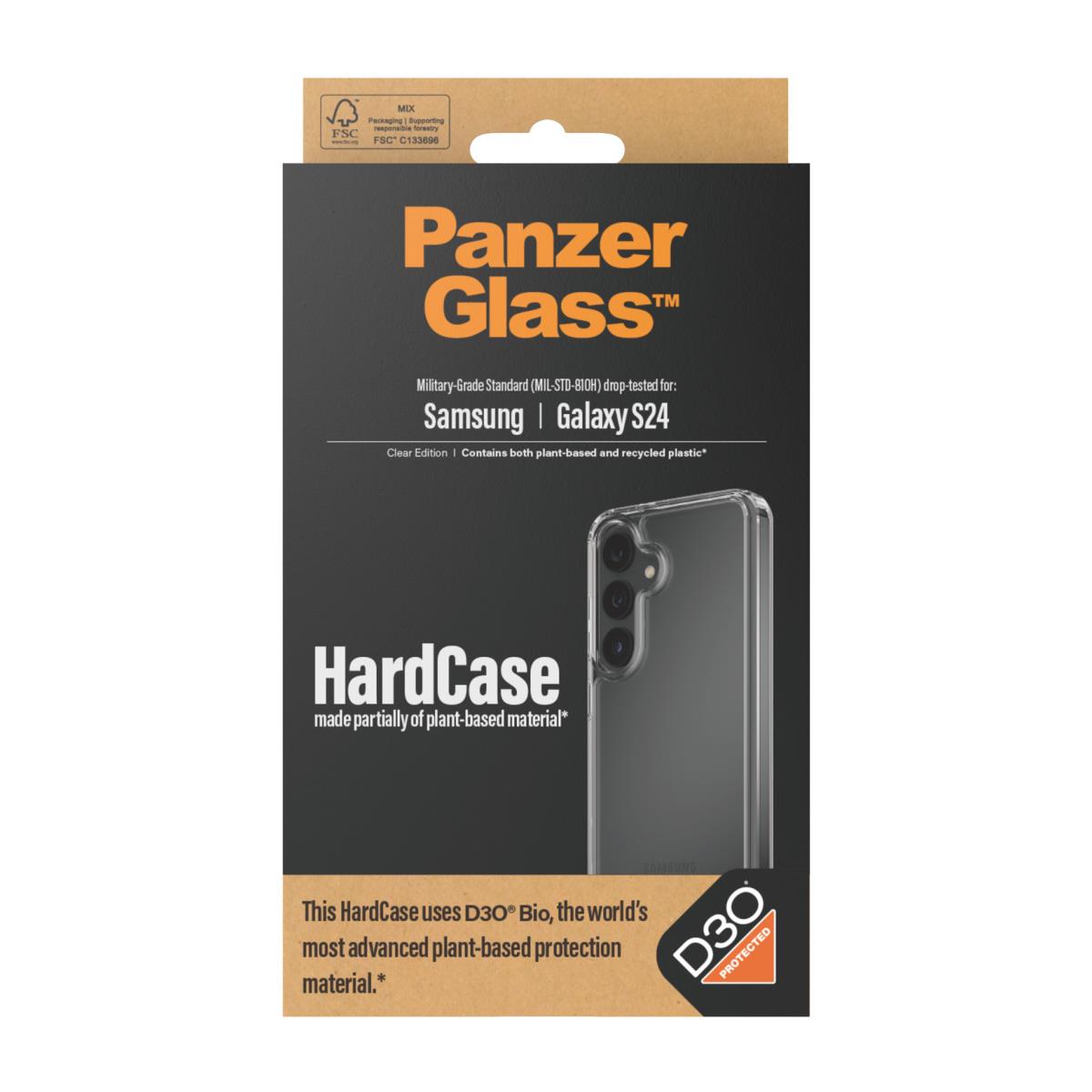 Hardcase With D3o Samsung Galaxy S24 / Transparent