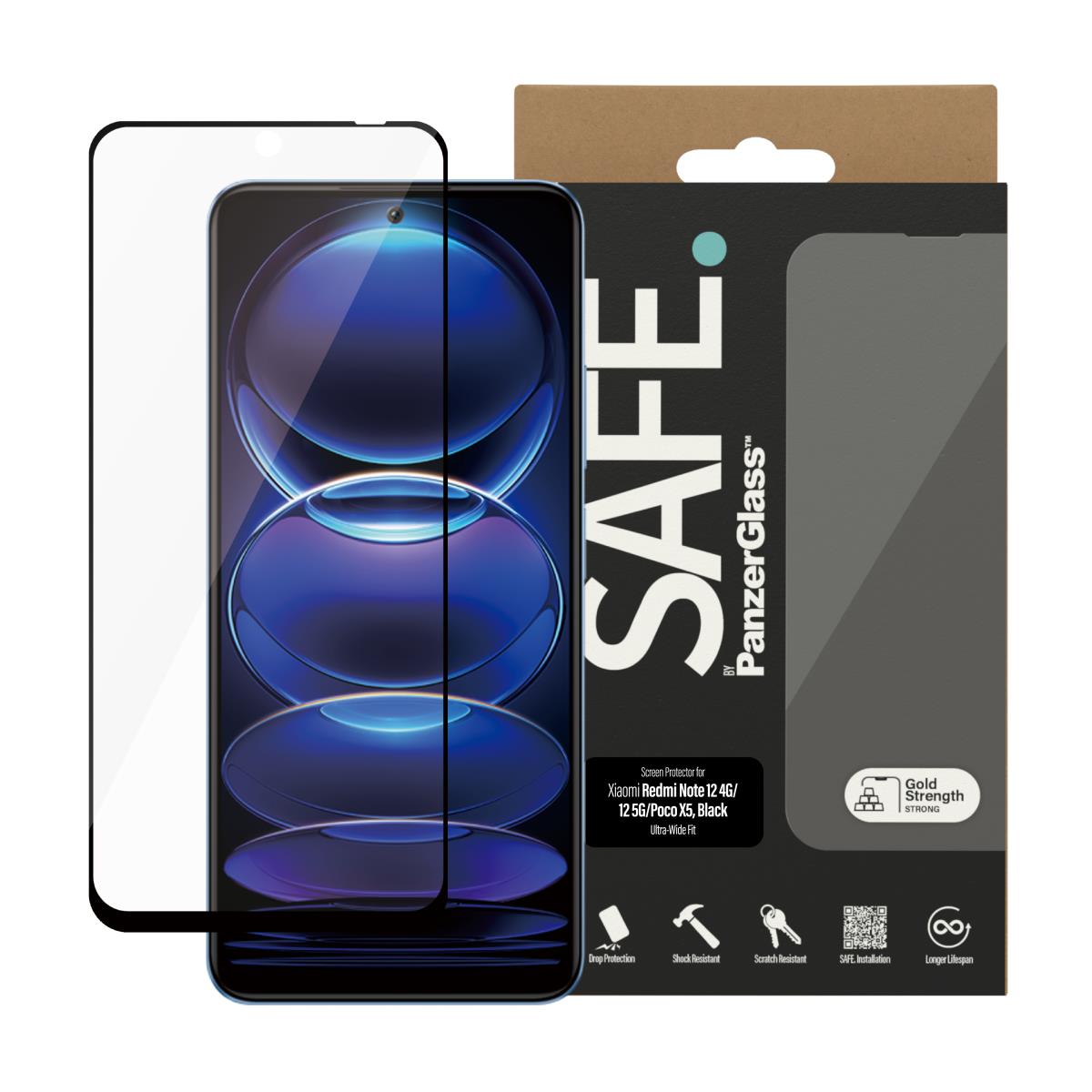 Screen Protector Xiaomi Redmi Note 12 5G Ultra-Wide Fit