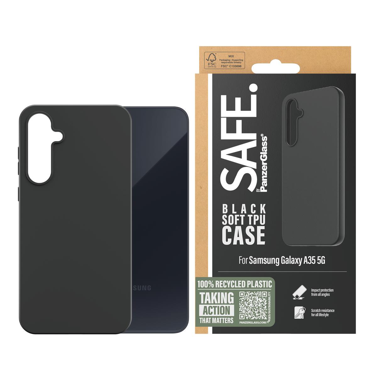 Case Samsung Galaxy New A35 5G Black