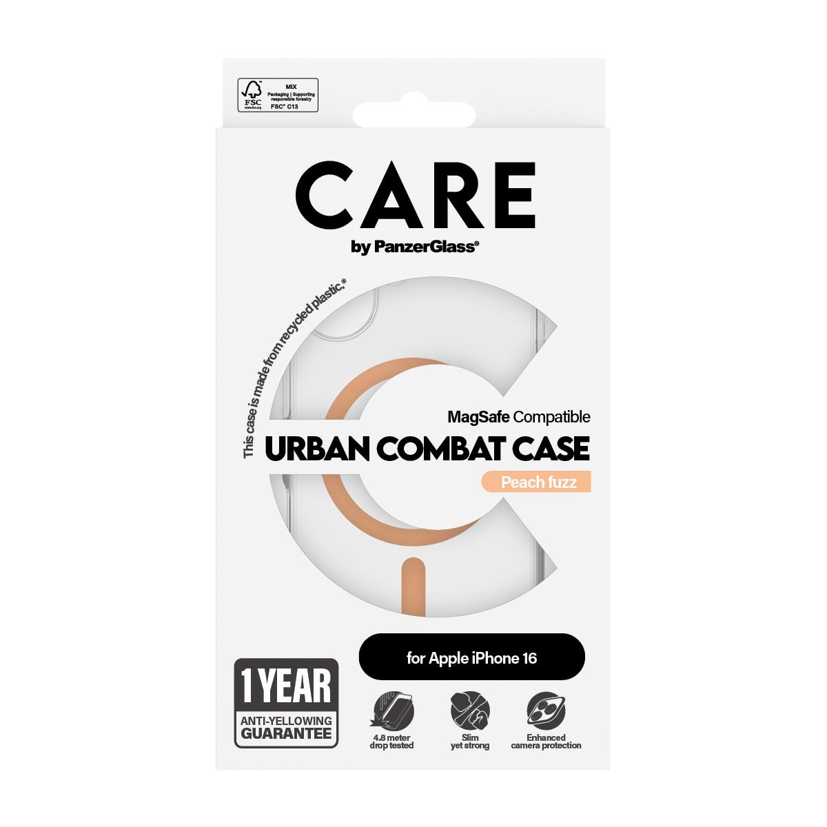 iPhone 16 6.1in Case Flagship Peachy
