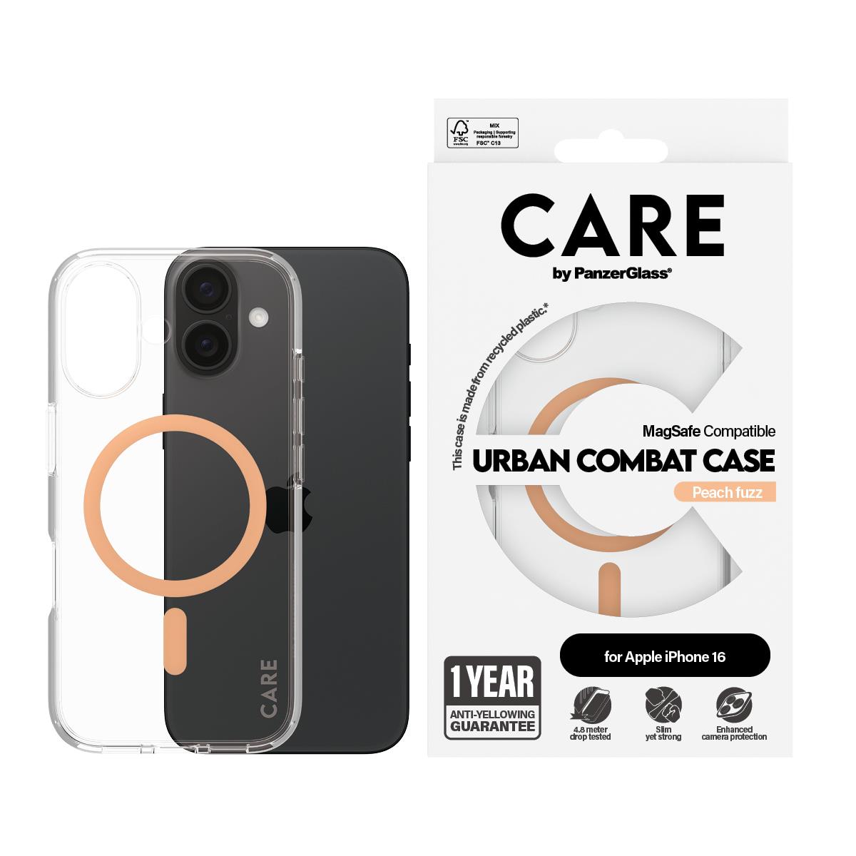 iPhone 16 6.1in Case Flagship Peachy