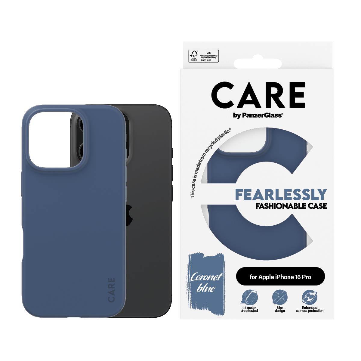 iPhone 16 6.3in Pro Case Fashion Blue