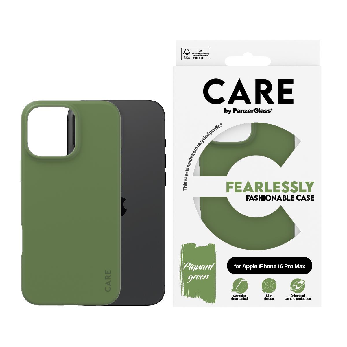 iPhone 16 6.9in Pro Case Fashion Green