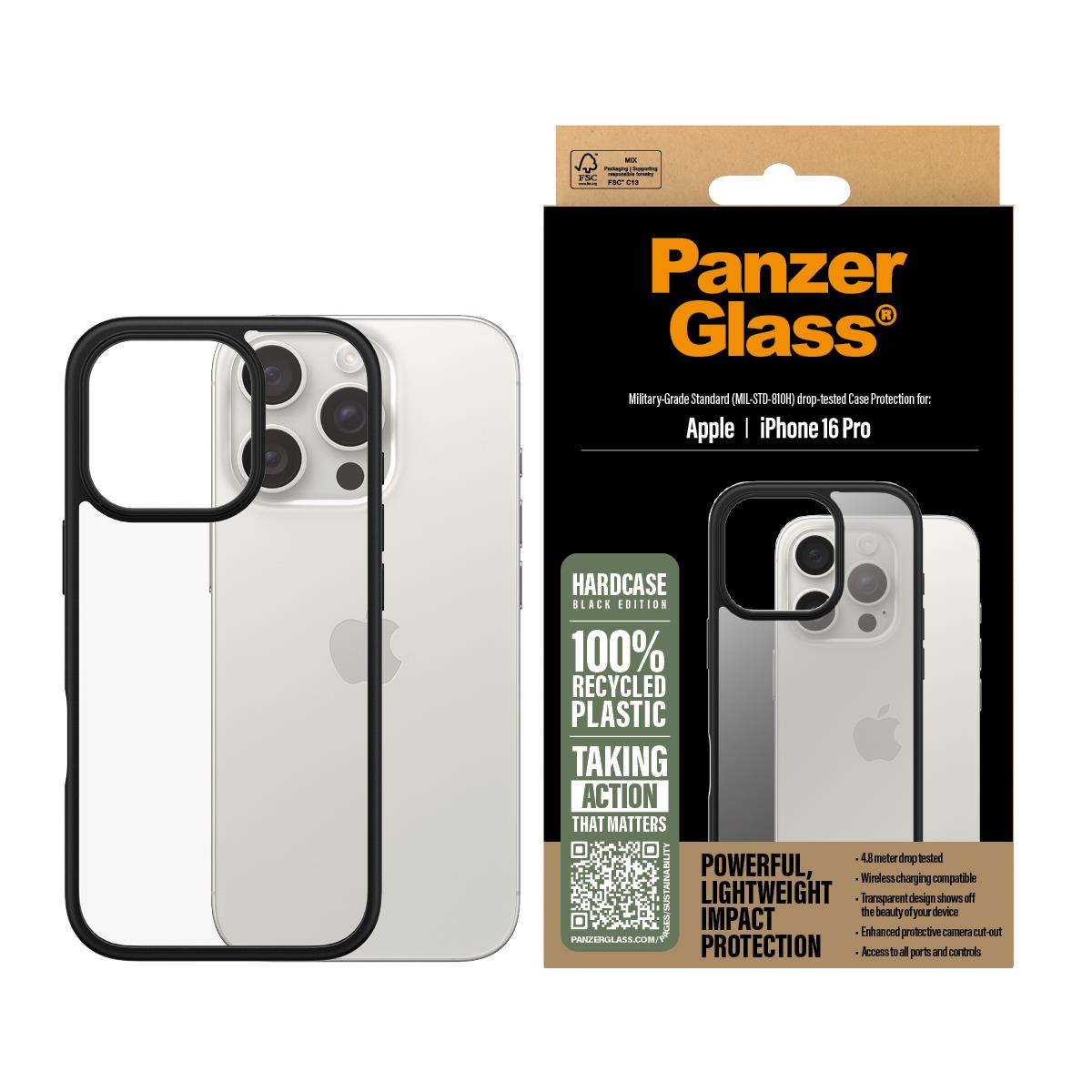 iPhone 16 6.3in Pro HardCase Black