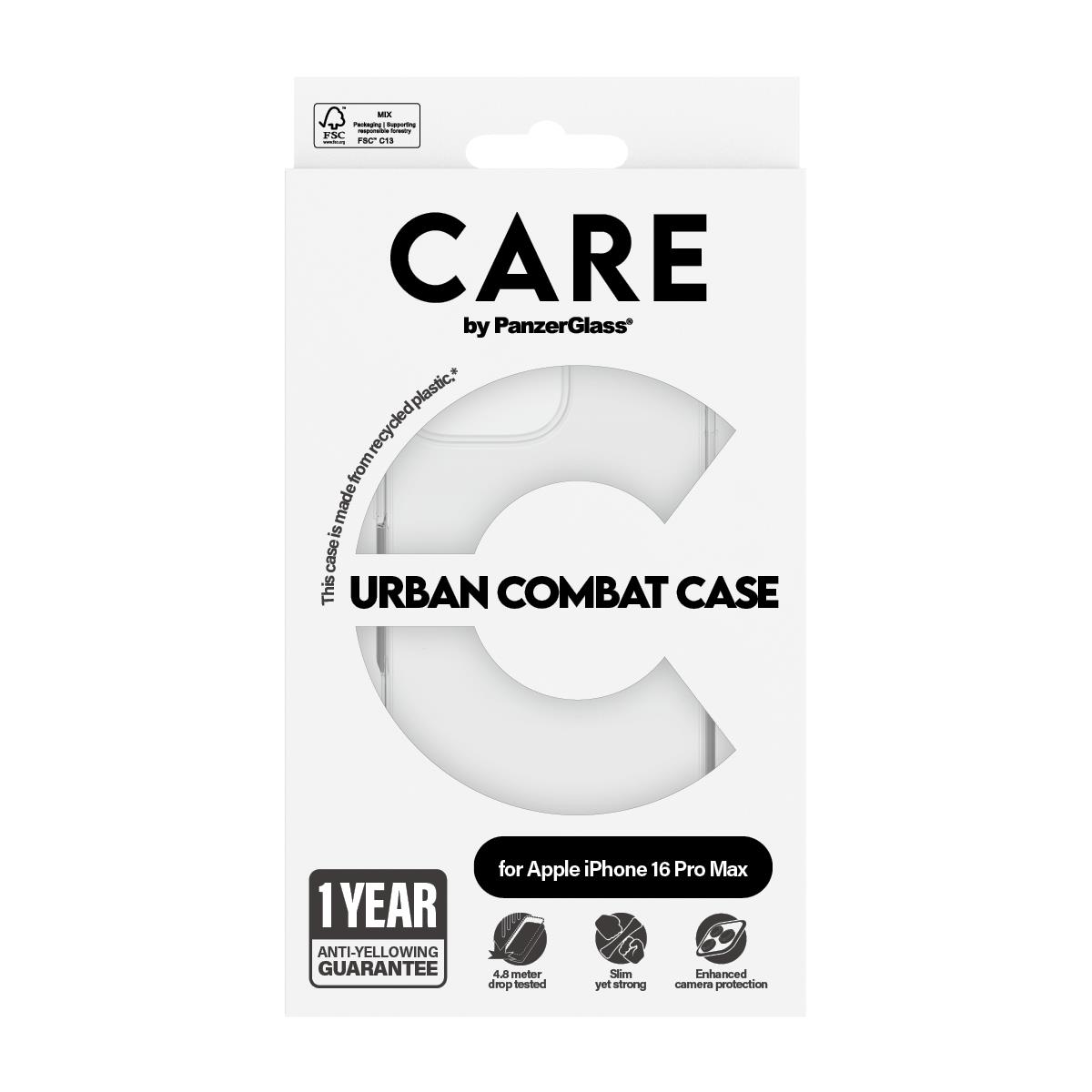 iPhone 16 6.9in Pro Case Flagship Transparent