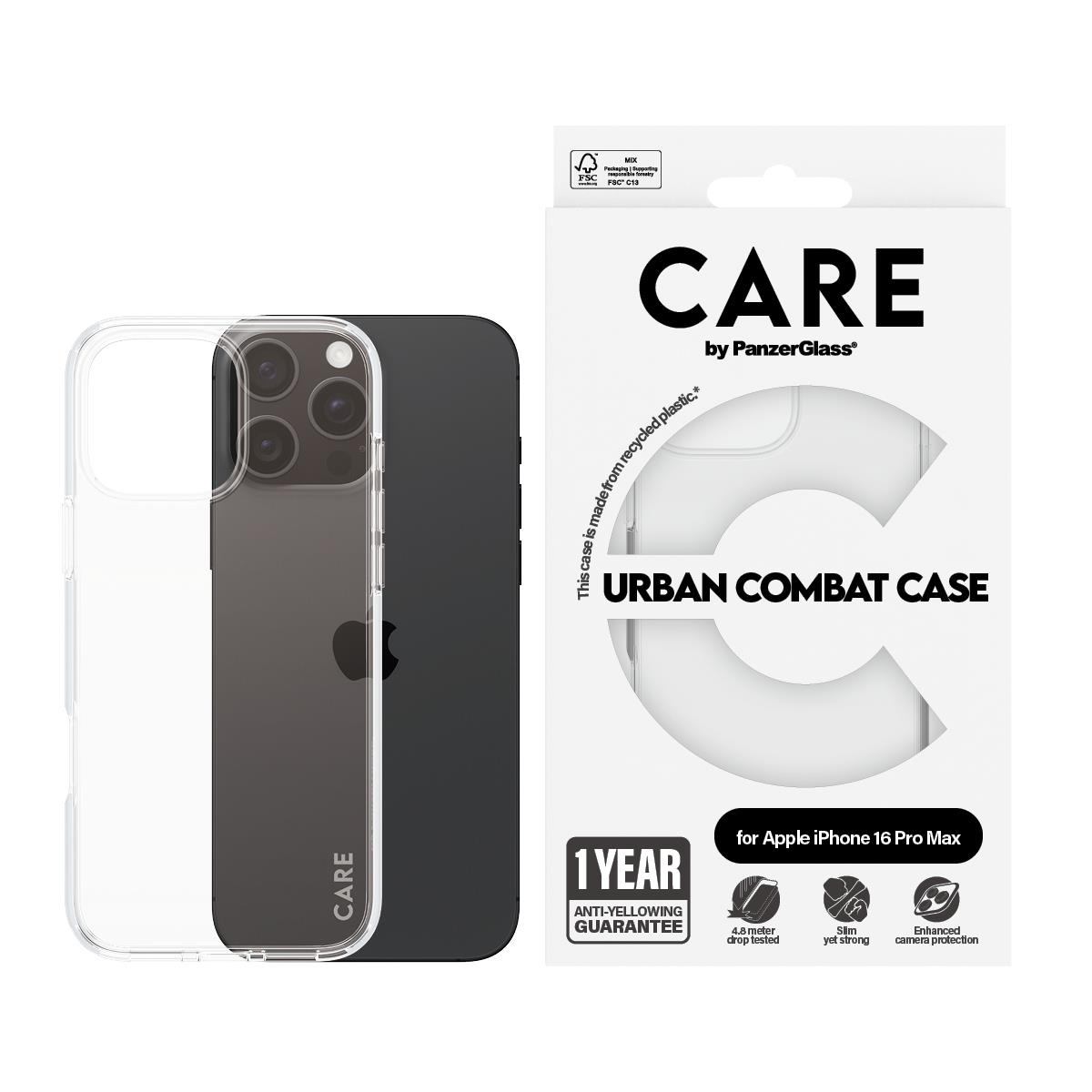 iPhone 16 6.9in Pro Case Flagship Transparent