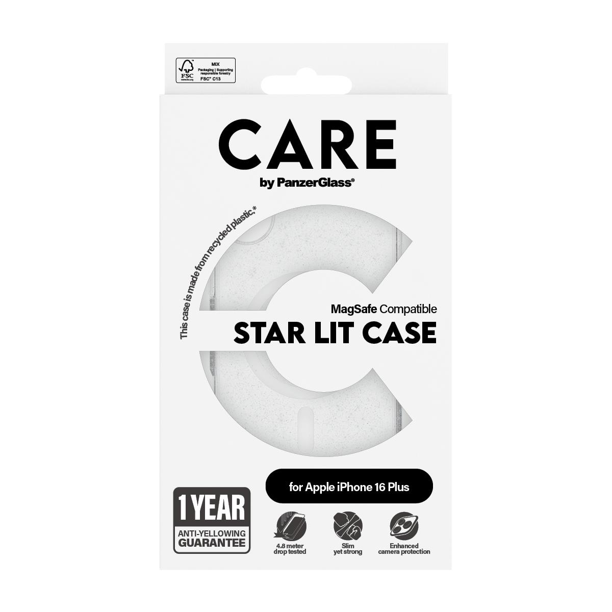 iPhone 16 6.7in Case Flagship Star Lit w. White MagSafe