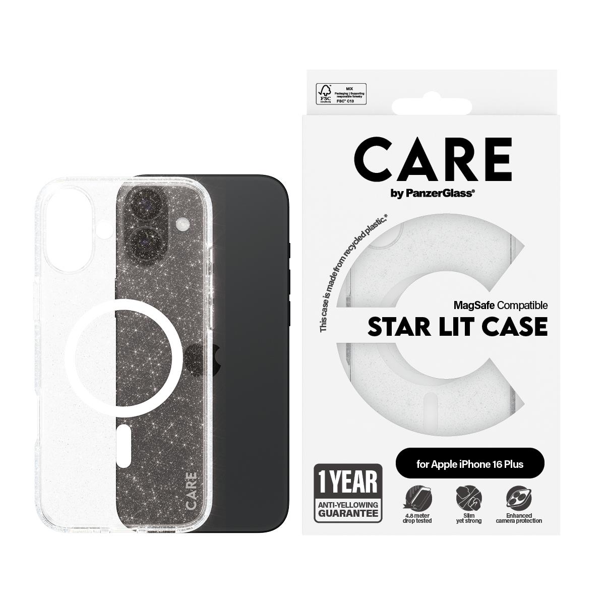 iPhone 16 6.7in Case Flagship Star Lit w. White MagSafe