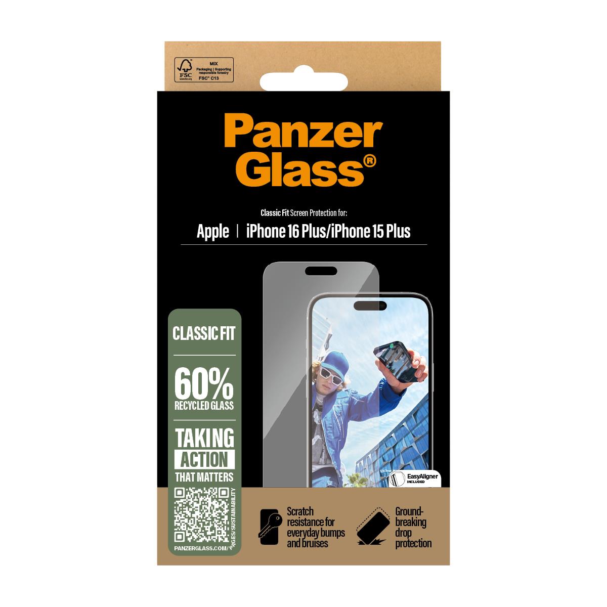 Screen Protector For iPhone 16 6.7in Classic Fit