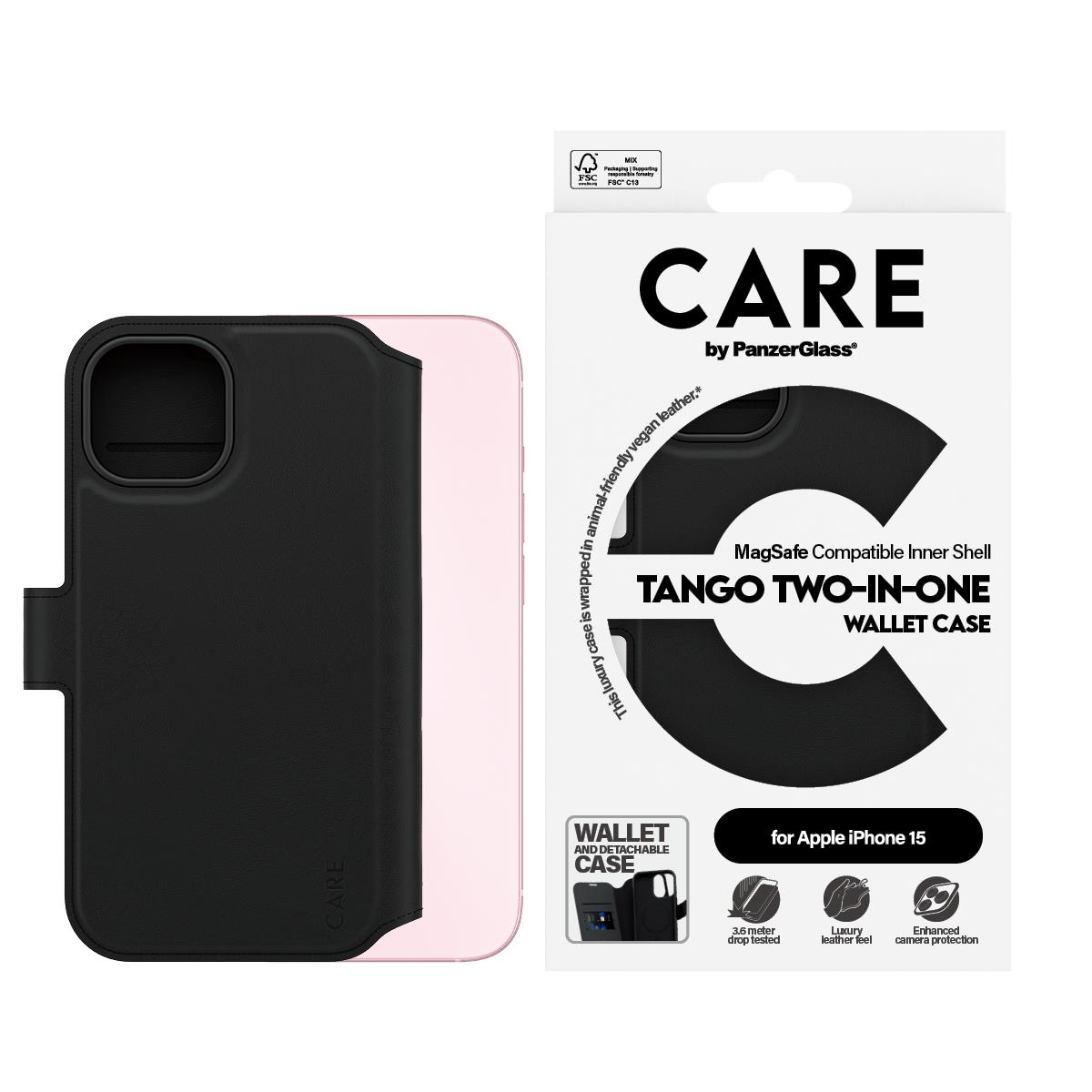 Feature Case Tango Two-in-One Wallet w. MagSafe iPhone 15