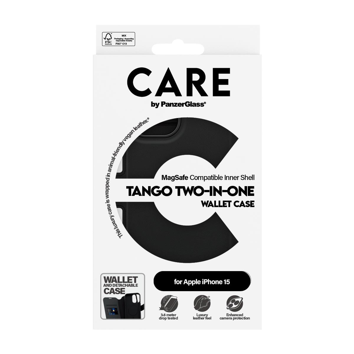 Feature Case Tango Two-in-One Wallet w. MagSafe iPhone 15