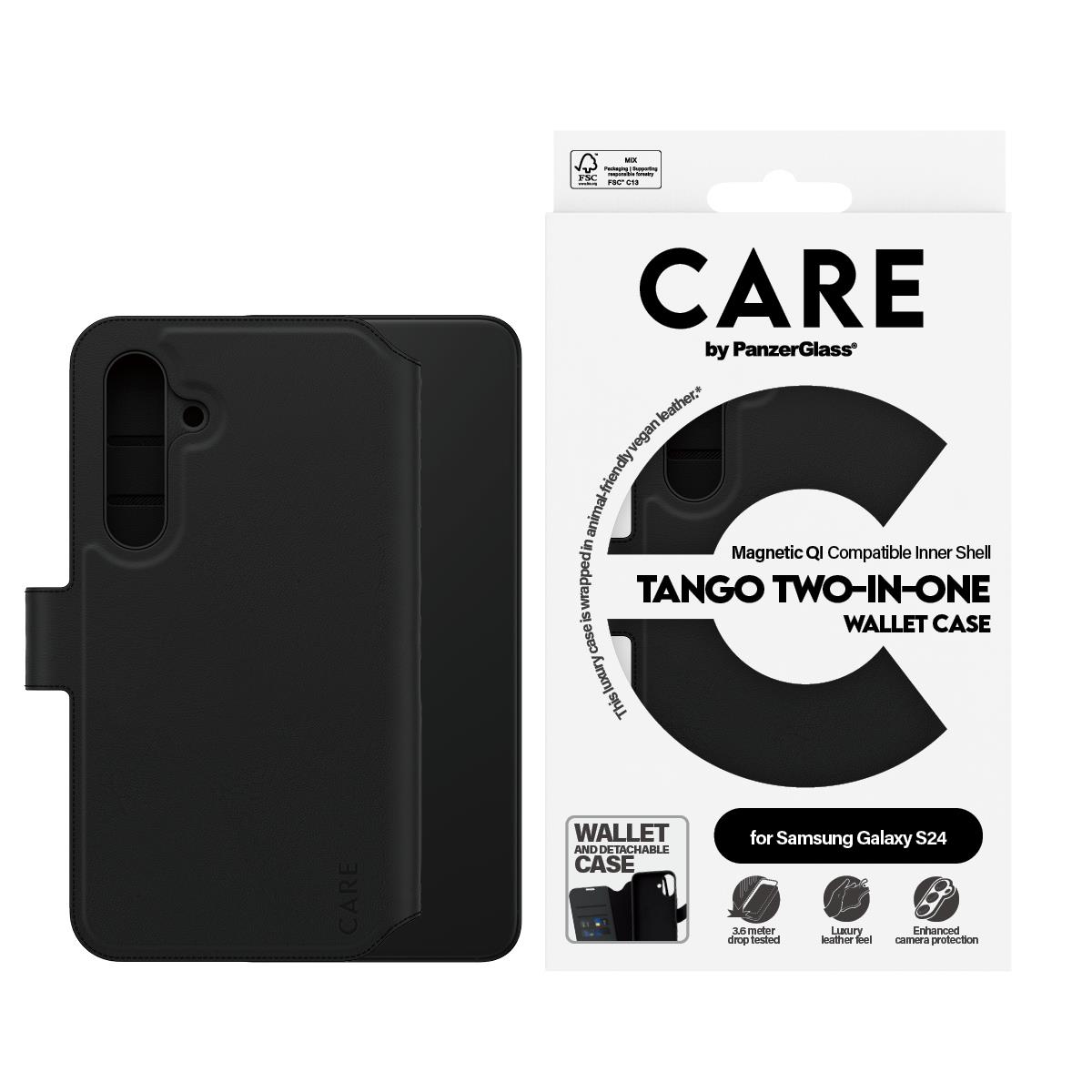 Feature Case Tango Two-in-One Wallet w. MagSafe Samsung S24