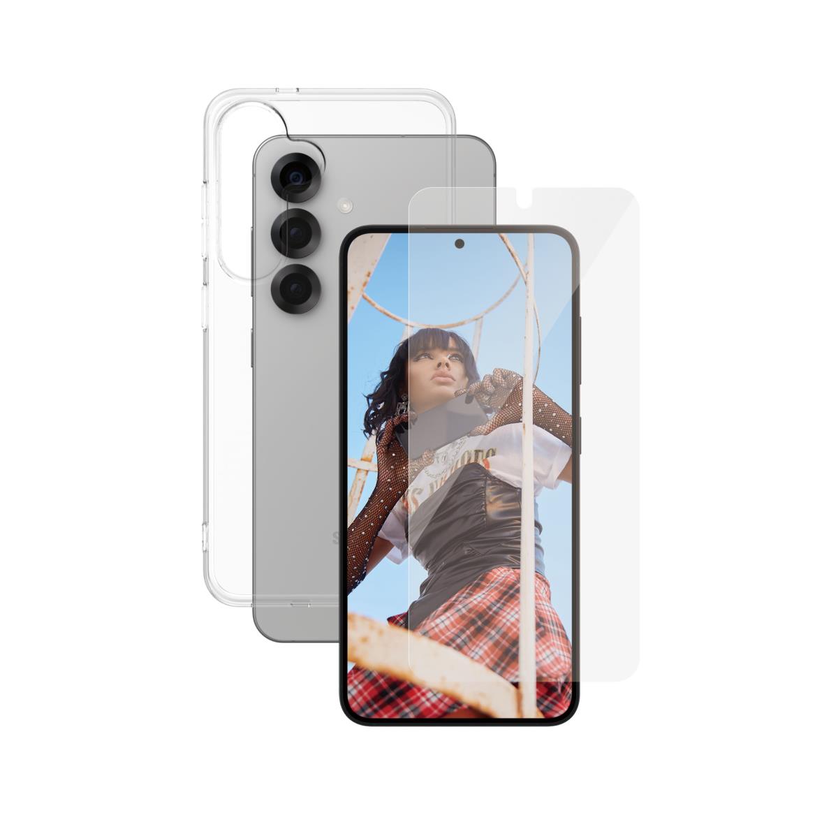 CARE by PanzerGlass Fashion 2-in-1 Bundle Samsung S25
