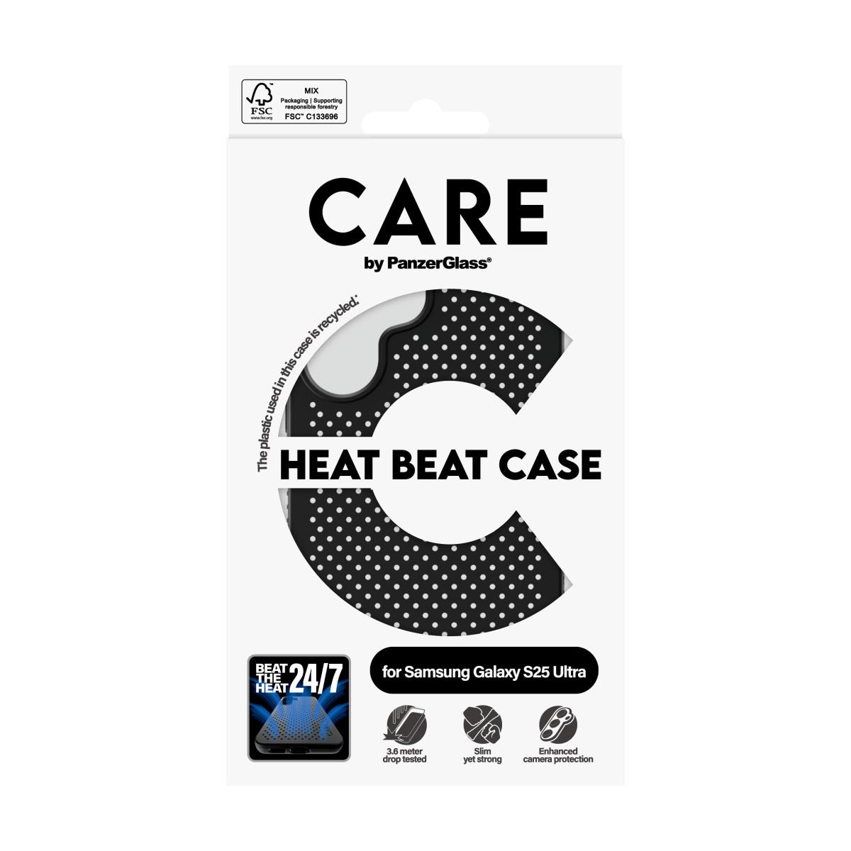 Feature Case Heat Beat With Qi Compatible Samsung S25 Ultra