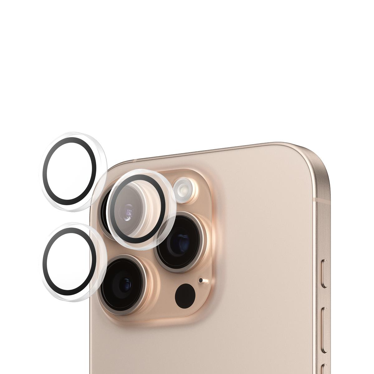 Hoops Transparant Lens Protector iPhone 16 6.1/6.7inch