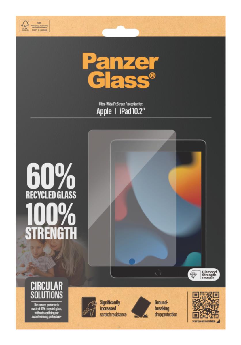 Screen Protector For iPad 10.2in Ultra-wide Fit