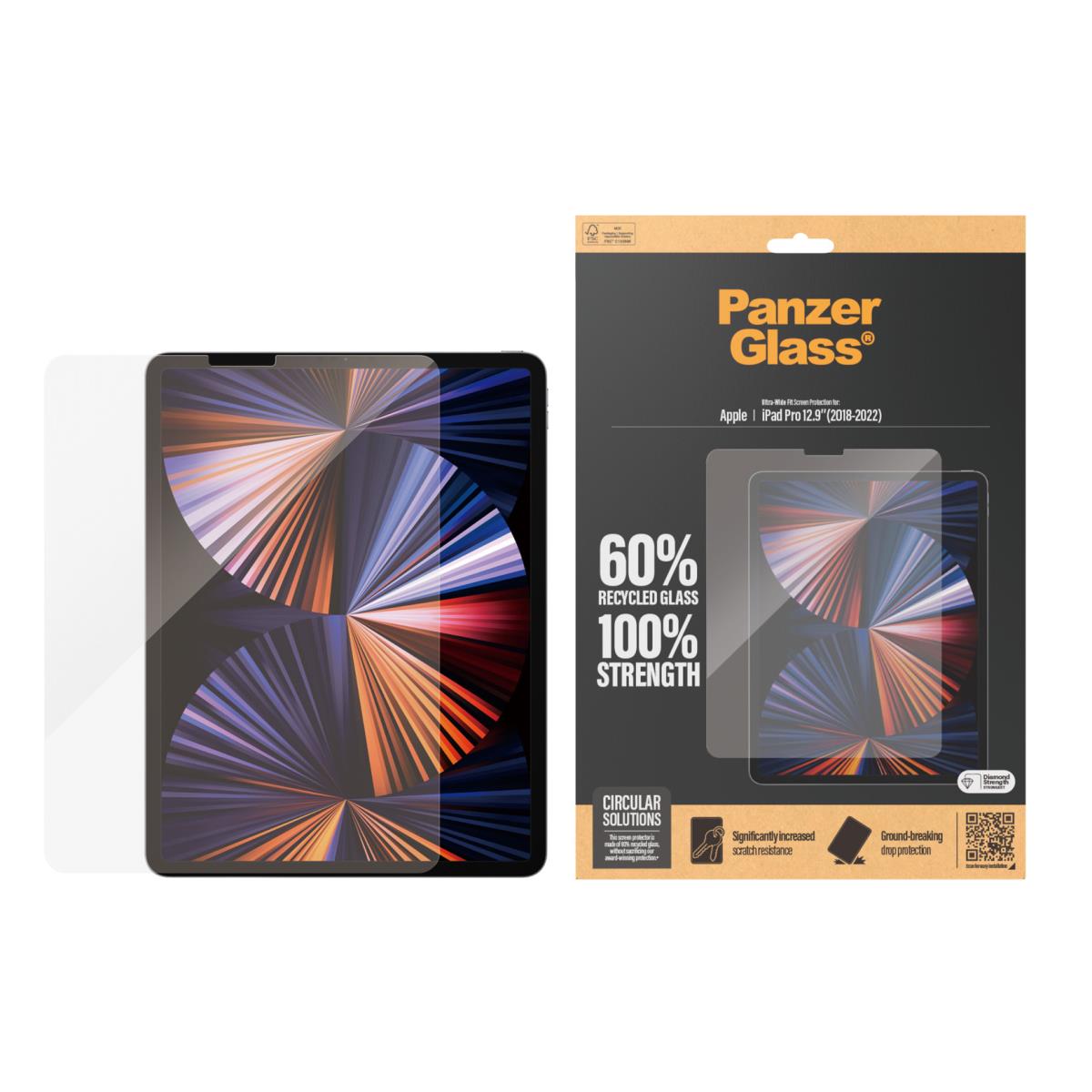 Screen Protector For iPad Pro 12.9in Ultra-wide Fit