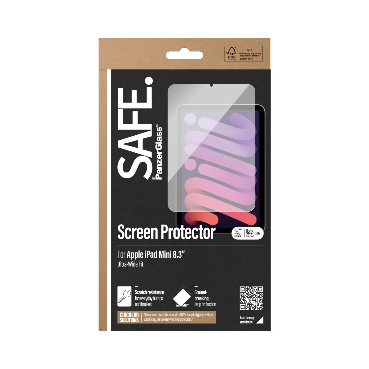 Screen Protector for iPad Mini 8.3 In Ultra-Wide Fit
