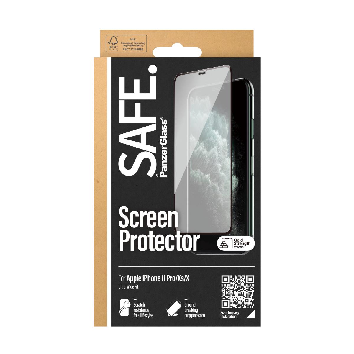 Screen Protector for iPhone X/Xs/11 Pro/Ultra-Wide Fit