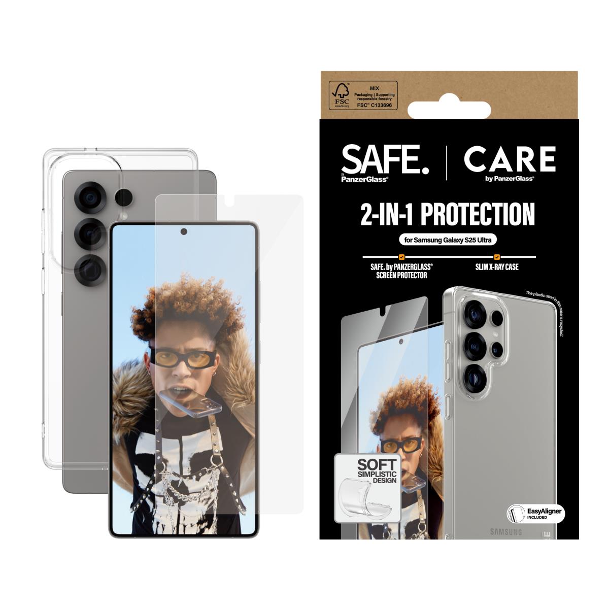 Care By Panzerglass Fashion 2-in-1 Bundle Samsung S25 Ultra