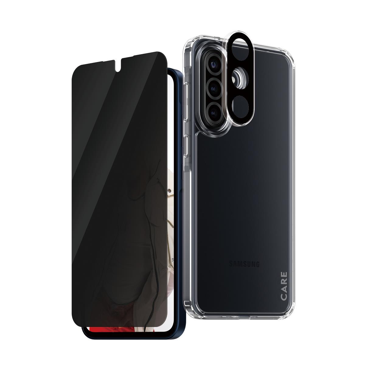 CARE by PanzerGlass Flagship 3-in-1 Privacy Bundle Samsung A36 5G