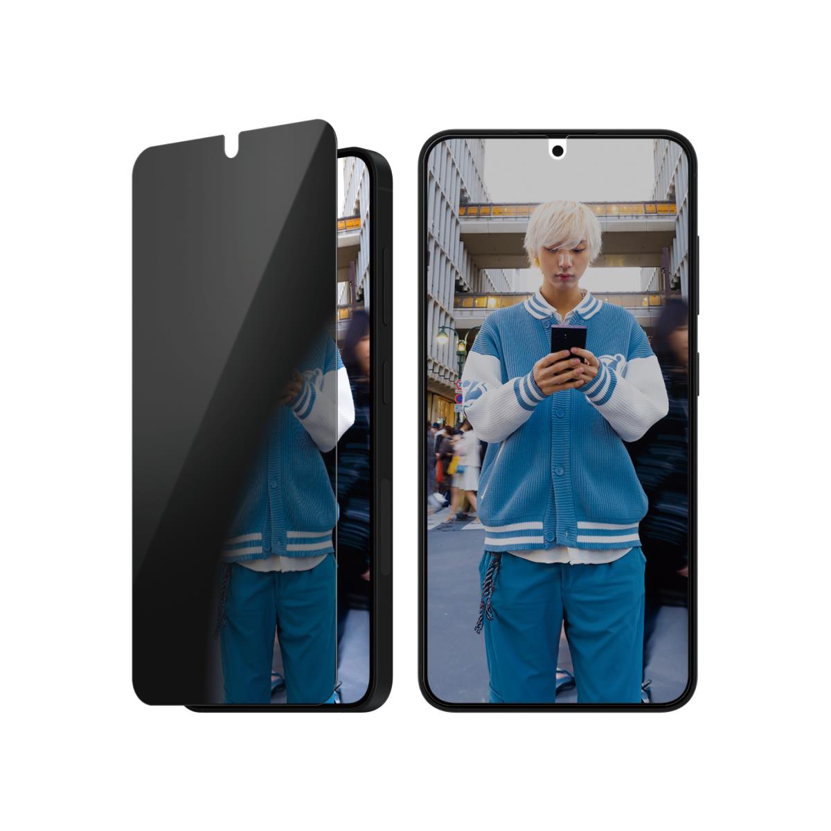 Privacy Screen Protector - Clear - For Samsung Galaxy S25