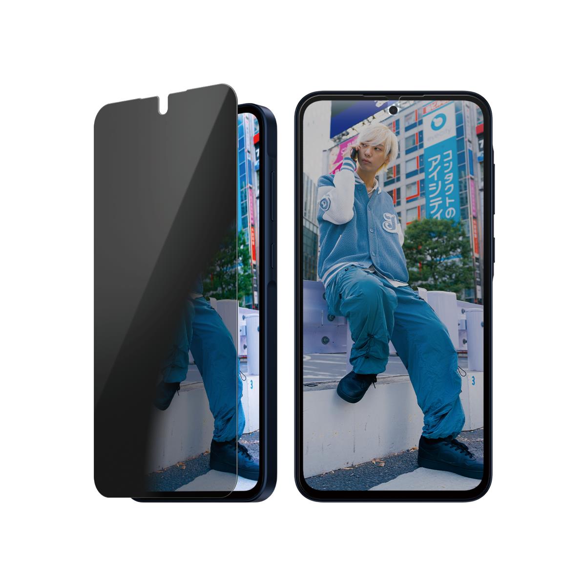 Privacy Screen Protector - Ultra-Wide Fit Glass - Clear - for Samsung Galaxy A36 5G