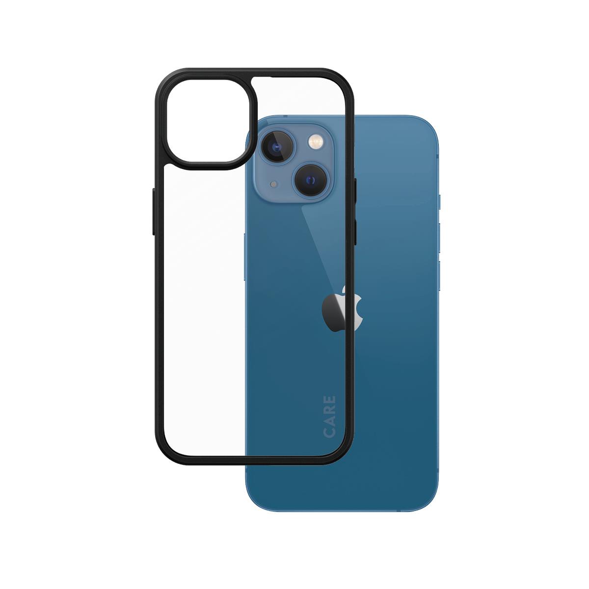 CARE by PanzerGlass Flagship Case Transparent Urban Combat w. Clear Frame iPhone 14/13