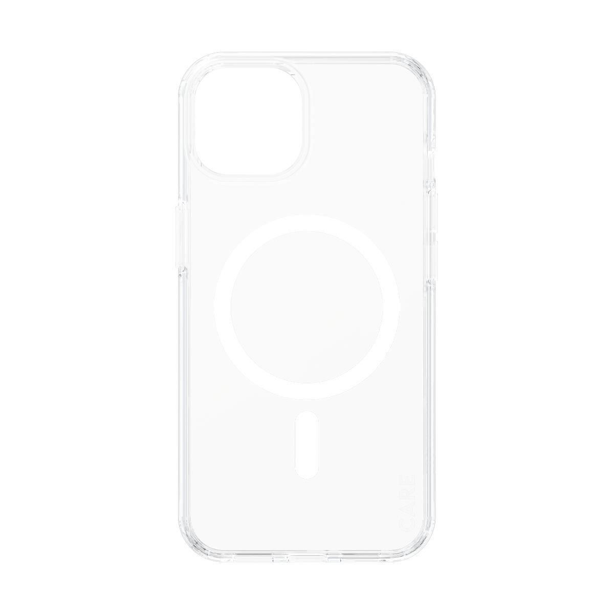 CARE by PanzerGlass Flagship Case Transparent Urban Combat w. White MagSafe iPhone 14/13